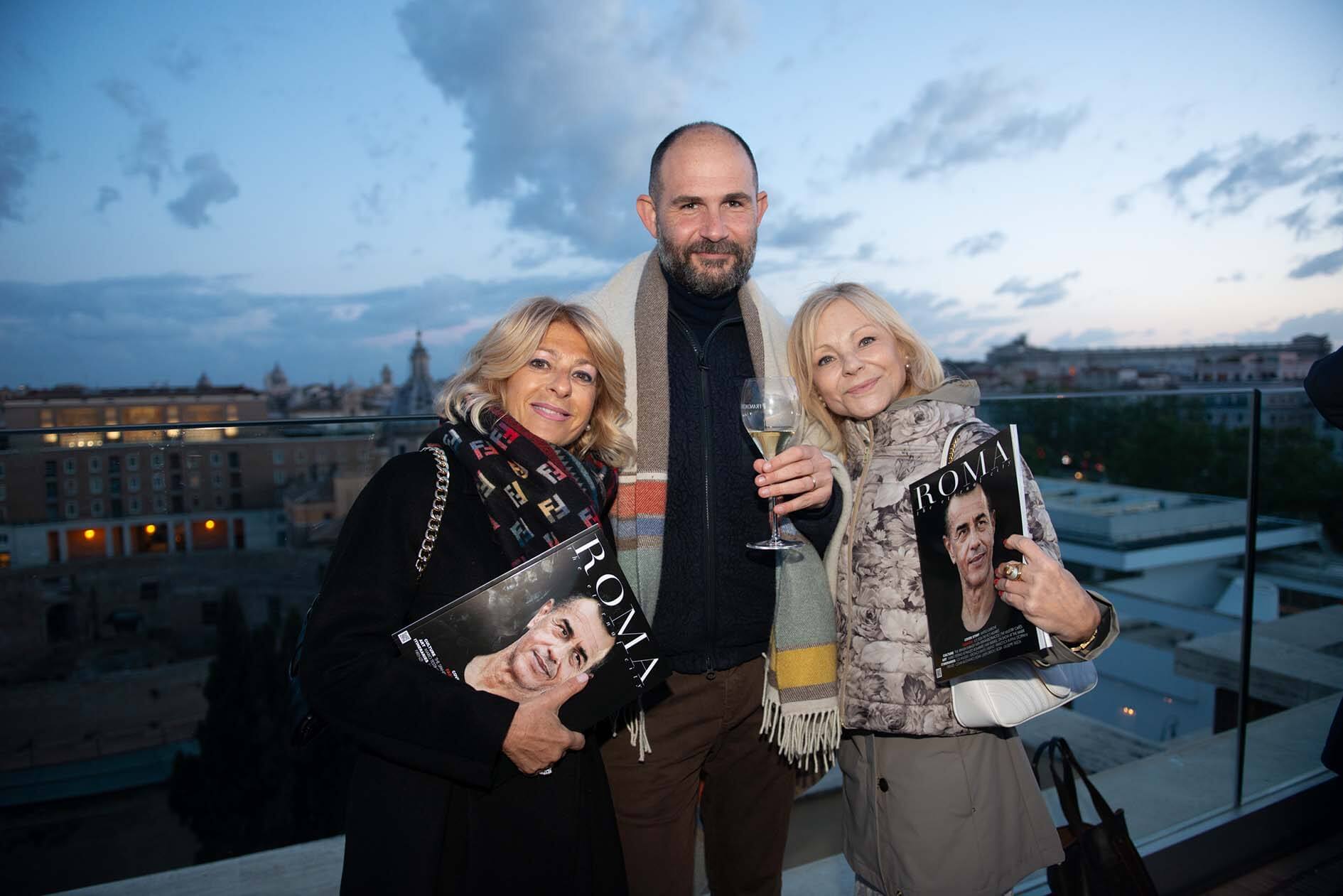 Paola Paciotti, Valerio Tavani e Claudia Guadagno